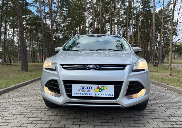 Ford Kuga cena 48999 przebieg: 197291, rok produkcji 2014 z Zduny małe 781